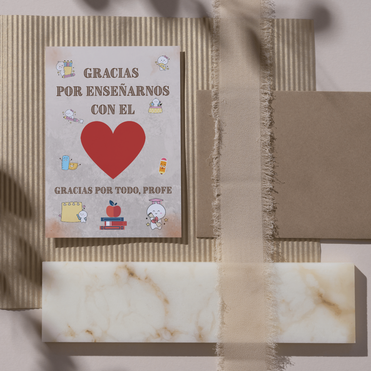 regalos fin de curso; profesores y graduación